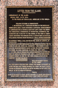 Letter From The Alamo In Burnet, Texas A4-38343 - Mansfield Photography