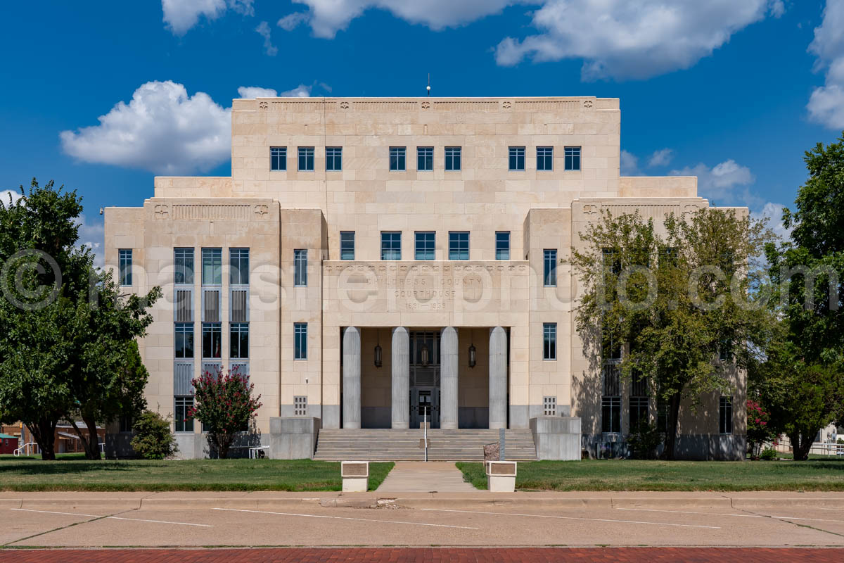 Childress County Courthouse In Childress, Texas A4-38373