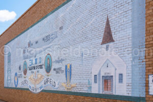 Mural In Childress, Texas A4-38379 - Mansfield Photography