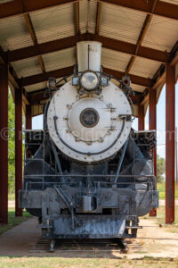 Fw&Amp;D 501 Locomotive In Childress, Texas A4-38390 - Mansfield Photography