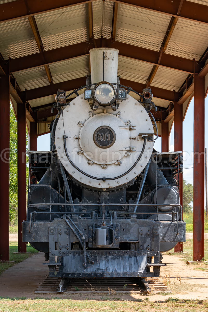 Fw&D 501 Locomotive In Childress, Texas A4-38390