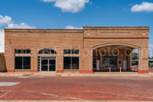 Michie Building In Childress, Texas A4-38410 - Mansfield Photography