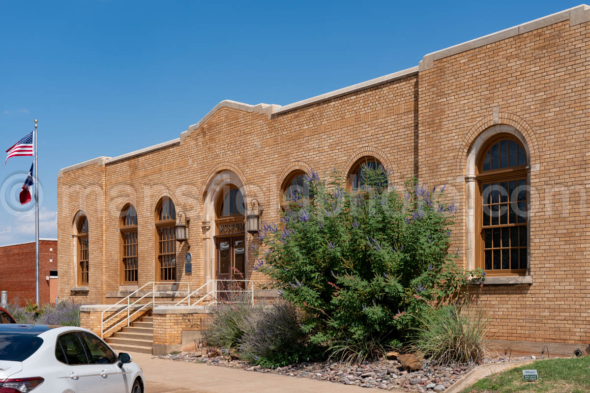 Historic Post Office In Childress, Texas A4-38419