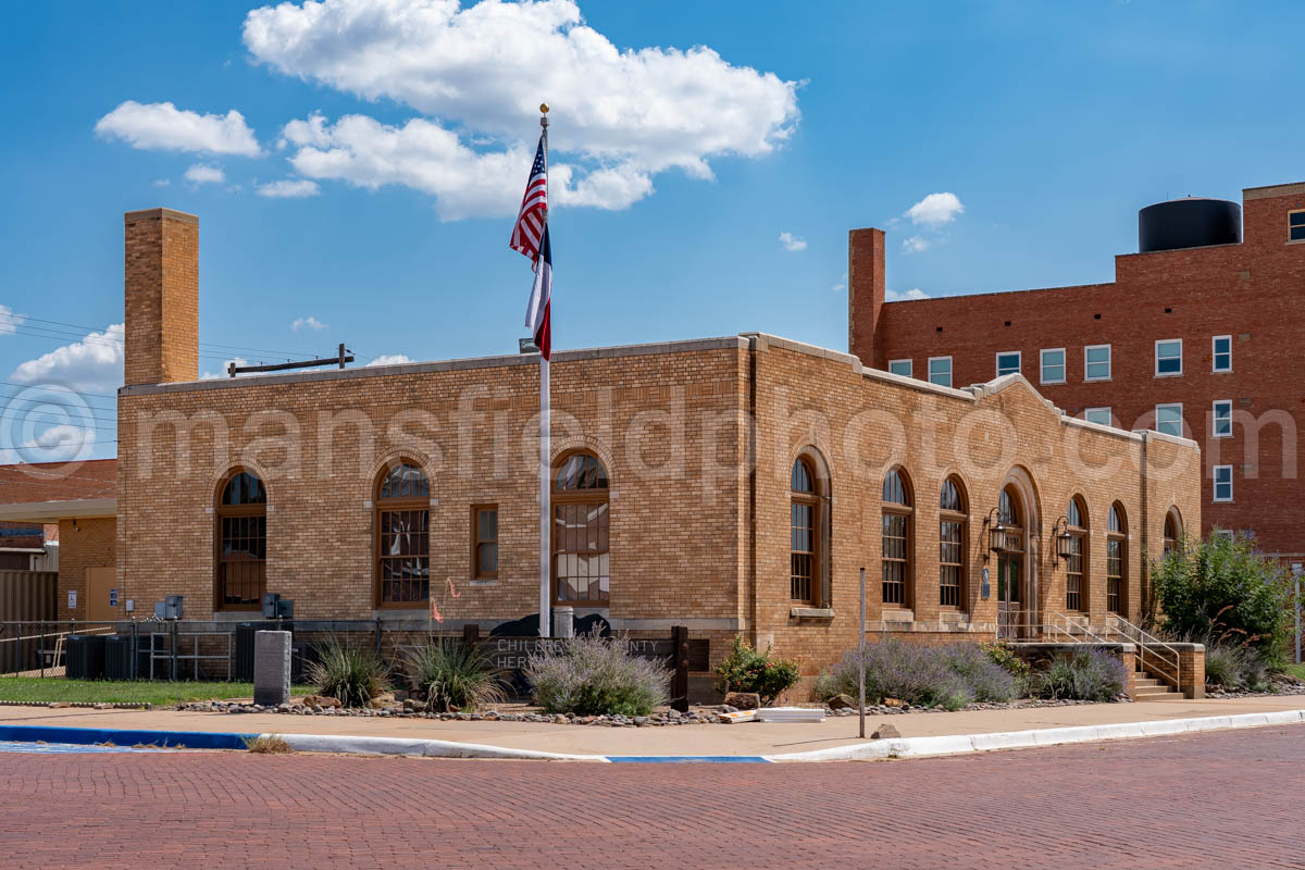 Historic Post Office In Childress, Texas A4-38424