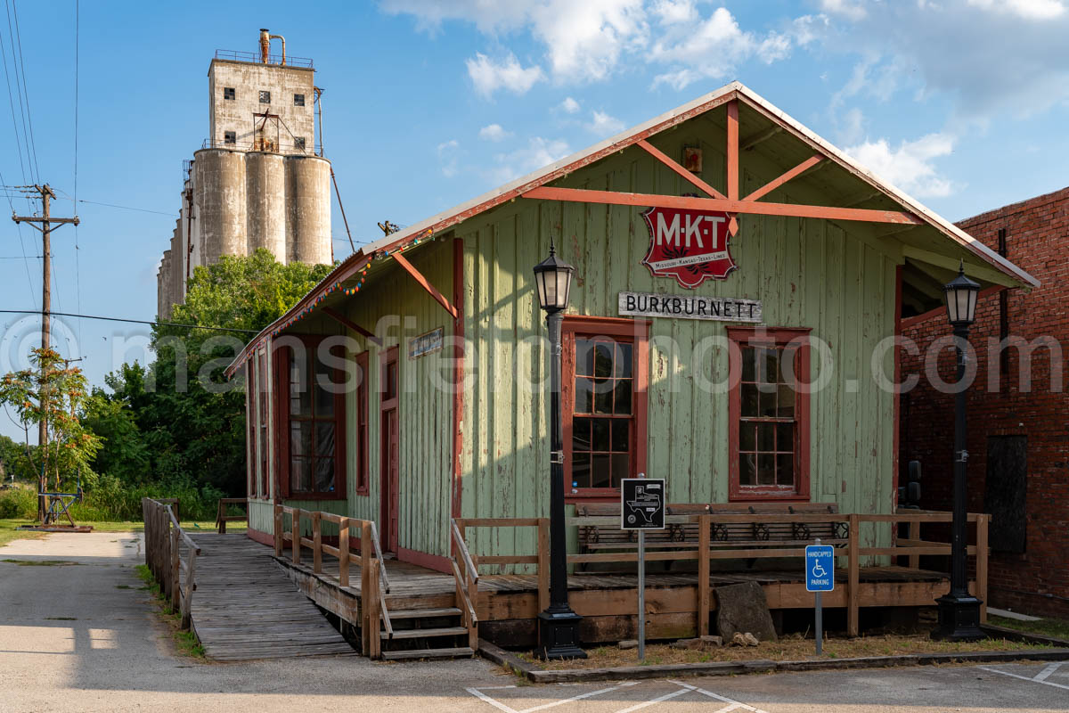 Train Depot In Burkburnett, Texas A4-38431