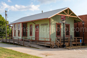 Train Depot In Burkburnett, Texas A4-38432 - Mansfield Photography