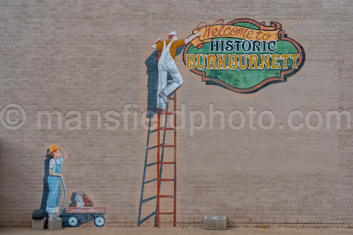 Mural In Burkburnett, Texas A4-38447