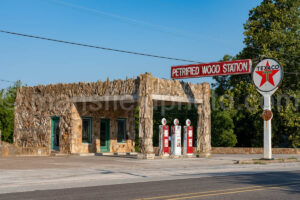 Petrified Wood Station In Decatur, Texas A4-38457 - Mansfield Photography