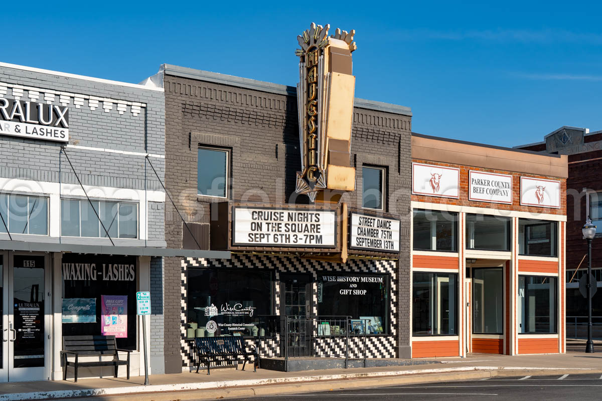 Majestic Theatre In Decatur, Texas A4-38466