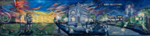 Welcome Mural In Van Alstyne, Texas A4-38482 - Mansfield Photography