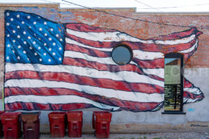 Flag Mural In Van Alstyne, Texas A4-38484 - Mansfield Photography