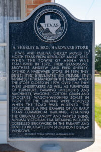 Sherley And Bros Hardware Building In Anna, Texas A4-38526 - Mansfield Photography