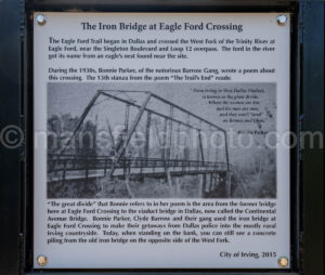 Bonnie And Clyde'S Getaway At Eagle Ford Crossing A4-38534 - Mansfield Photography