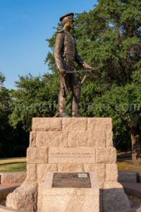 Major Ripley Arnold Statue A4-38584 - Mansfield Photography