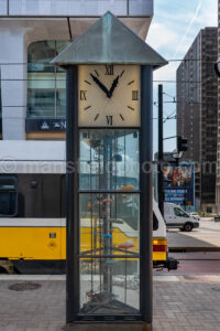Akard Station Clock In Dallas, Texas A4-38613 - Mansfield Photography