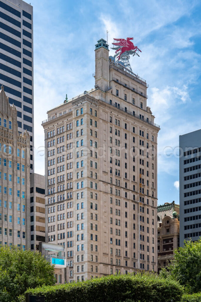 The Magnolia Building In Dallas, Texas A4-38624 - Mansfield Photography