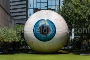 Giant Eyeball In Dallas, Texas A4-38627 - Mansfield Photography