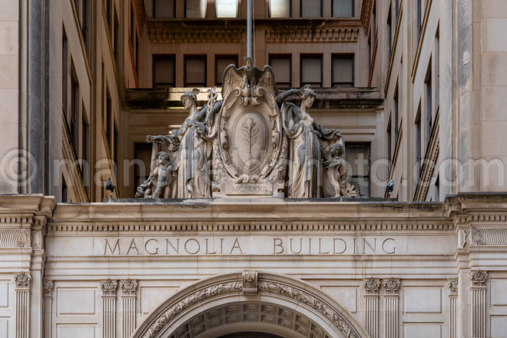 The Magnolia Building In Dallas, Texas A4-38634 - Mansfield Photography