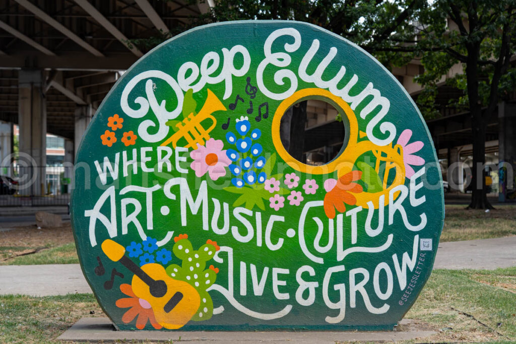 Mural In Deep Ellum, Dallas, Texas A4-38651 - Mansfield Photography