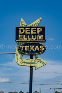Deep Ellum Sign In Dallas, Texas A4-38655 - Mansfield Photography