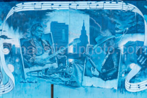 Blues Alley Mural In Deep Ellum, Dallas, Texas A4-38658 - Mansfield Photography