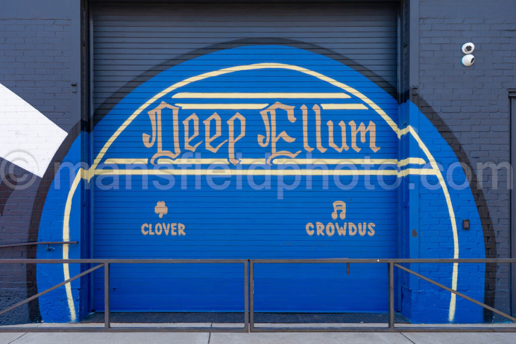Blues Alley Mural In Deep Ellum, Dallas, Texas A4-38664 - Mansfield Photography