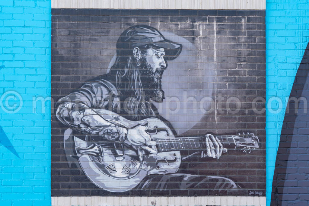 Blues Alley Mural In Deep Ellum, Dallas, Texas A4-38665 - Mansfield Photography