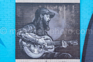 Blues Alley Mural In Deep Ellum, Dallas, Texas A4-38665 - Mansfield Photography