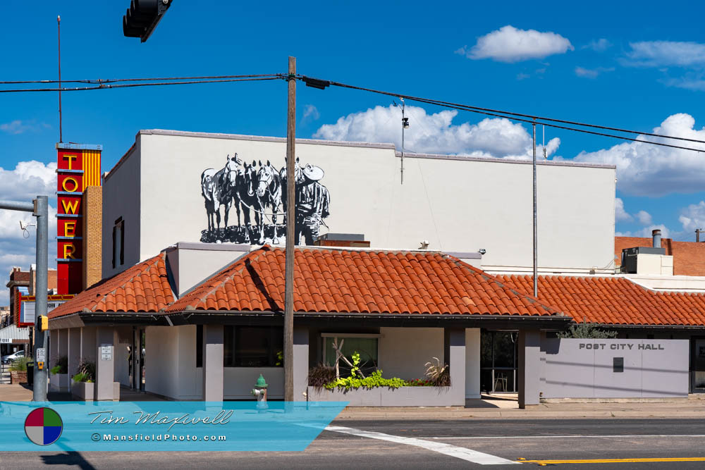 City Hall In Post, Texas