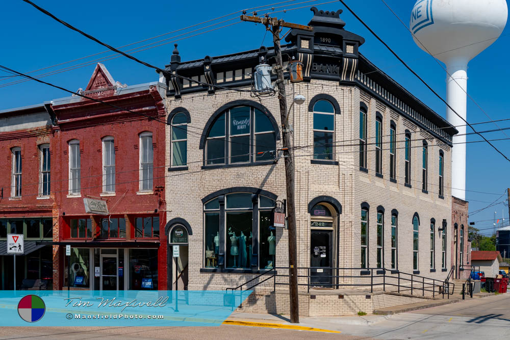 Historic Bank In Van Alstyne, Texas