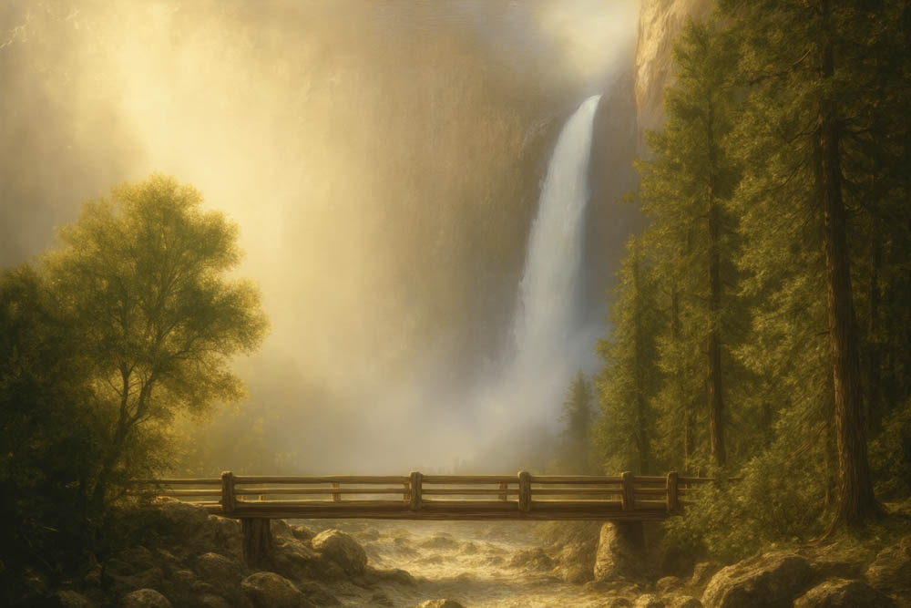 Light Awakens - Lower Yosemite Falls