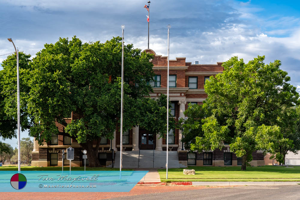 Lynn County Courthouse In Tahoka, Texas