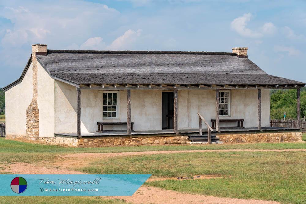Officers Row At Fort Martin Scott State Historic Site