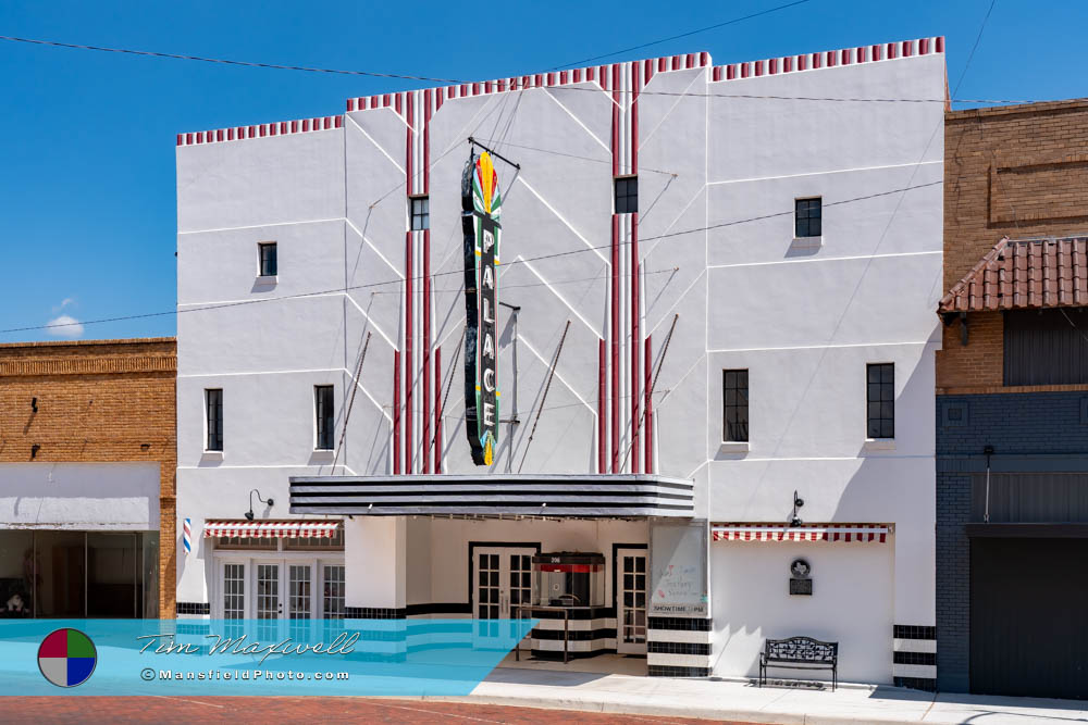 Palace Theatre In Childress, Texas