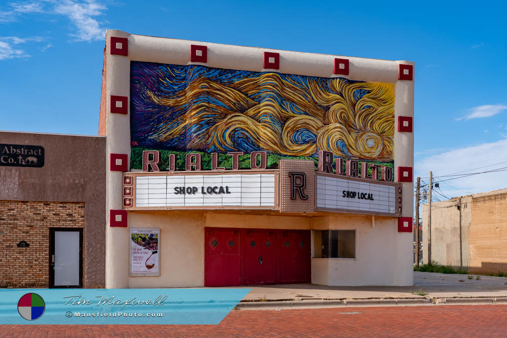 Rialto Theatre In Brownfield, Texas