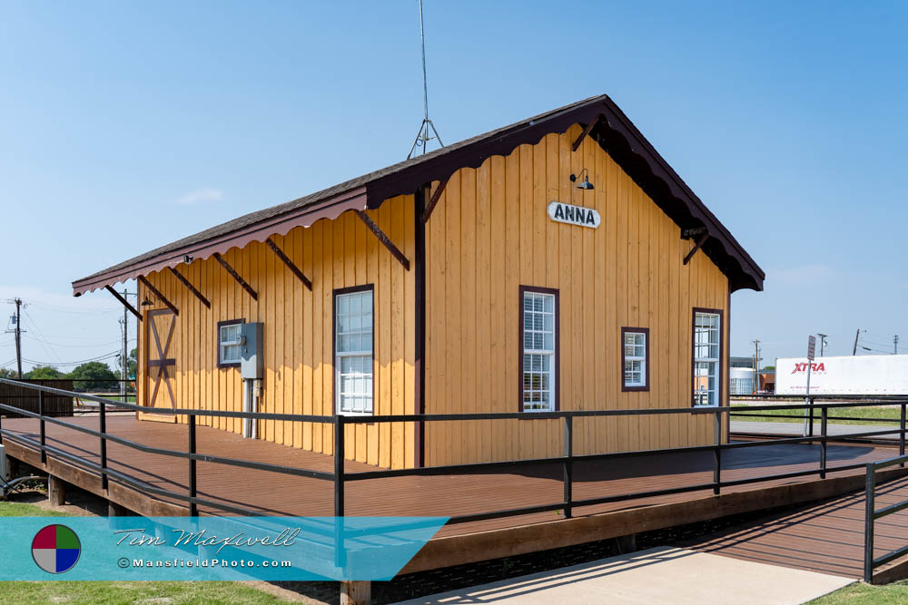 Train Depot In Anna, Texas