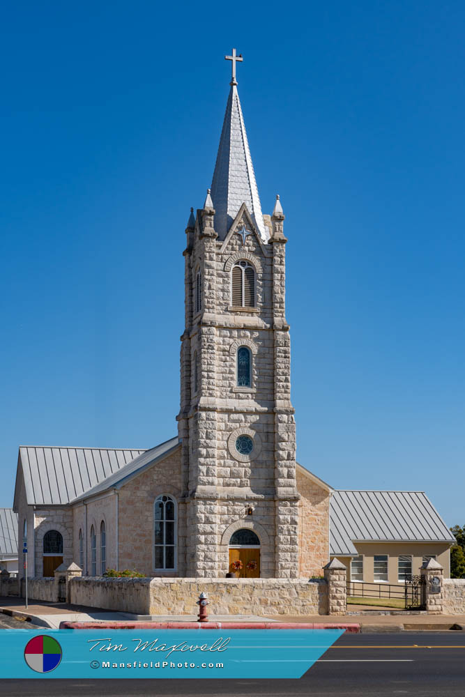 Zion Lutheran Church In Fredericksburg, Texas