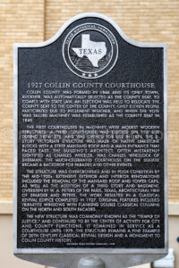 Old Collin County Courthouse In Mckinney, Texas A4-38704 - Mansfield Photography