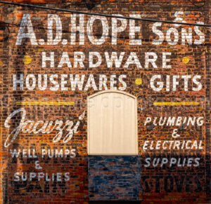 Ad Hope And Sons Mural In Mckinney, Texas A4-38752 - Mansfield Photography
